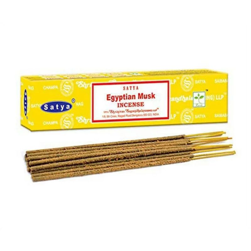 Incense Satya Egyptian Musk  15g Box of 12