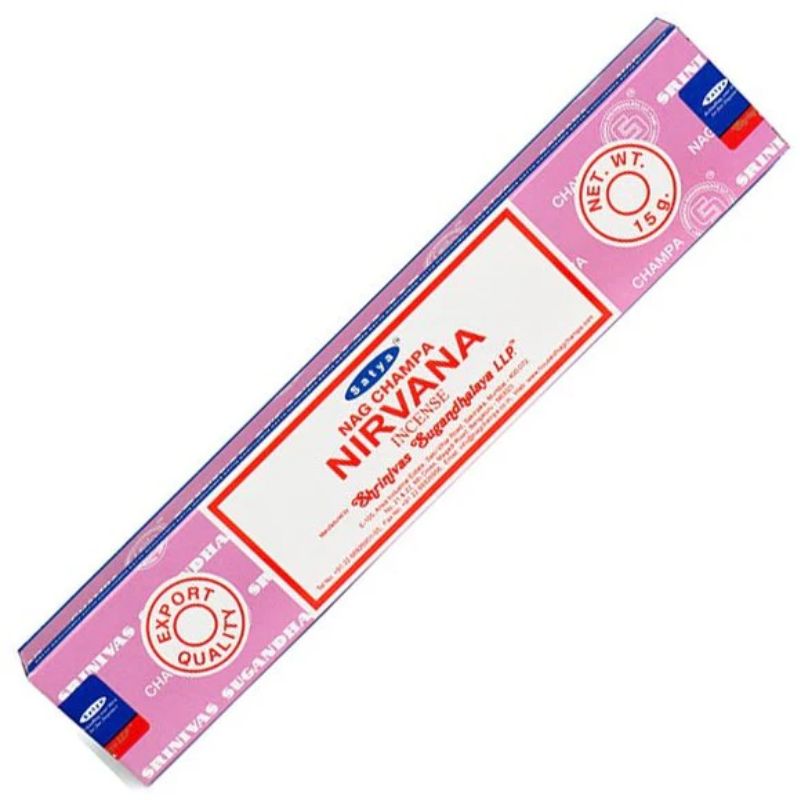 Incense Satya Nirvana  15g Box of 12