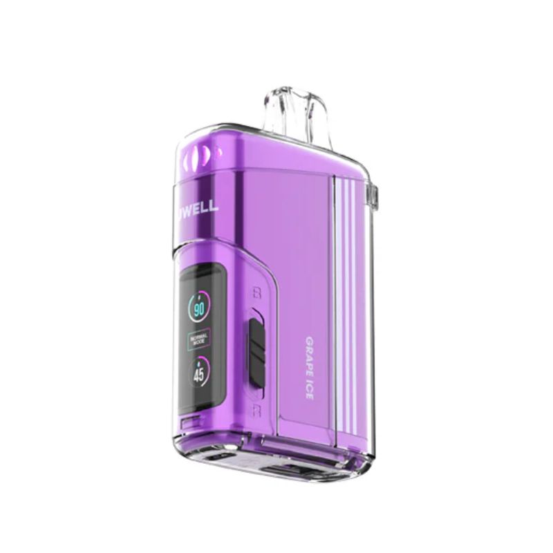*EXCISED* Disposable Vape Uwell Viscore 9000 Puff Grape Ice Box of 5
