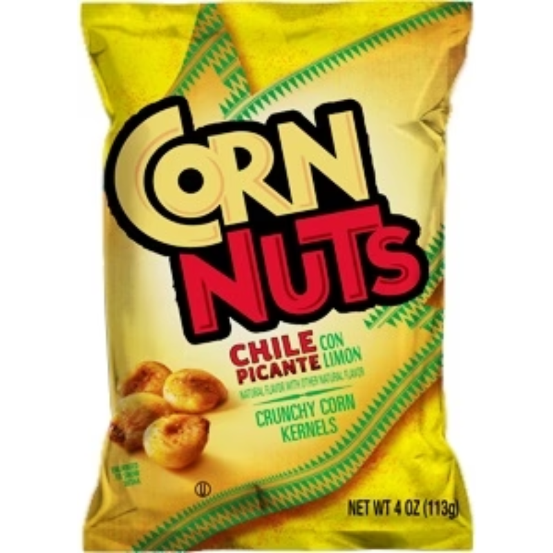 Snacks Corn Nuts Chili Picante 113g Box of 12