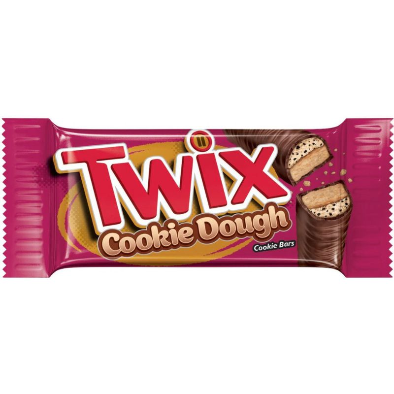 Snacks Twix Cookie Dough Candy Bar 38.6g Box of 20