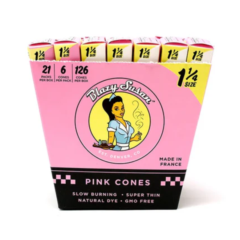 Rolling Cones Blazy Susan Pink 1.25 Box of 21