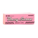 Filter Tips Blazy Susan Perforated Pink Box of 25