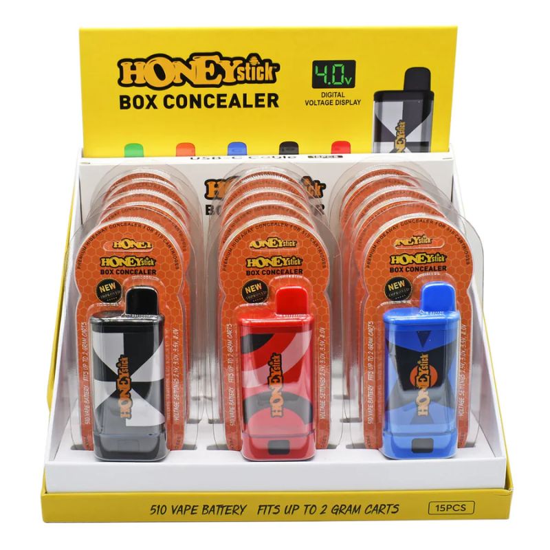 510 Battery HoneyStick Box Concealer Mixed Box of 15