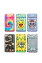 Lighter Beep Blue Flame Torch Assorted Designs Box of 34