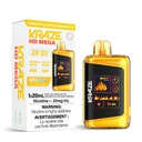 Ontario *EXCISED* Disposable Vape Kraze Kraze HD Mega Pineapple Apple Mango Ice Box of 5