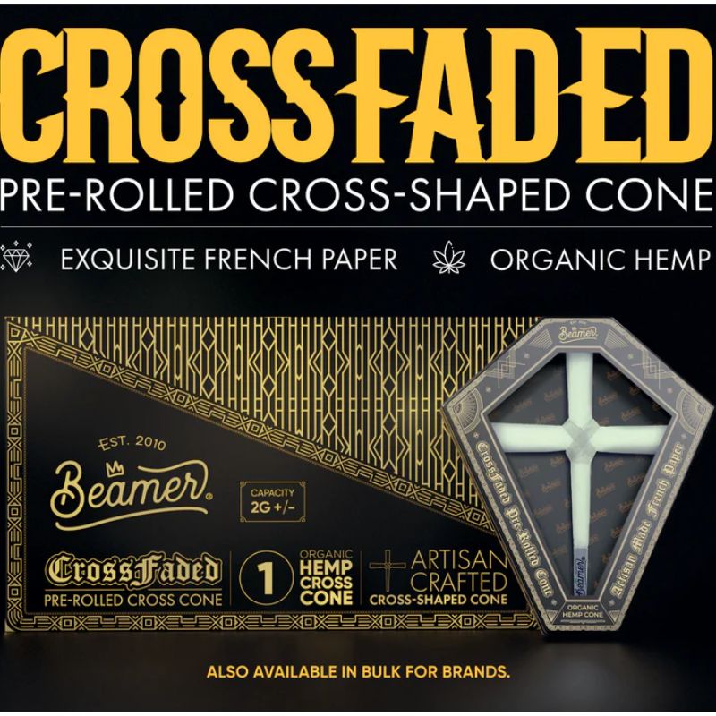 Rolling Cones Beamer Cross Shaped Joints Single Pack Box of 8