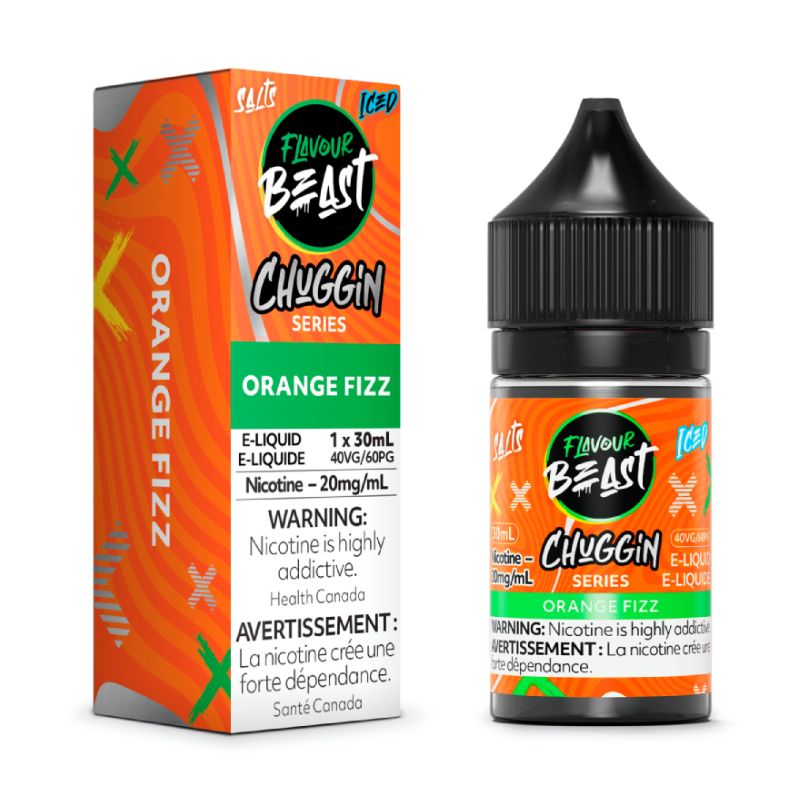 Ontario *EXCISED* Nicotine Liquid Flavour Beast Chuggin Orange Fizz