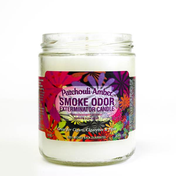 Smoke Odor Candle 13oz Patchouli Amber