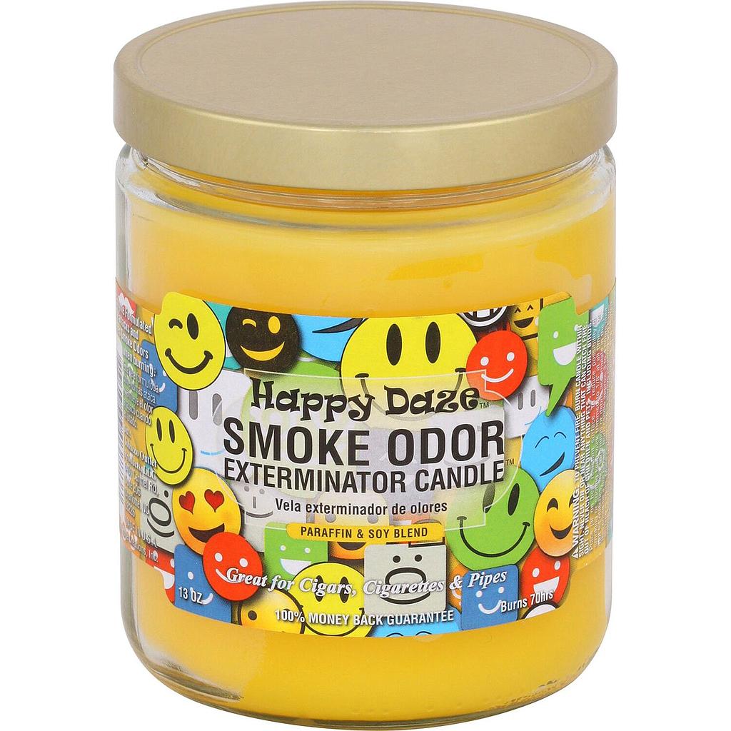 Smoke Odor Candle 13oz Happy Daze