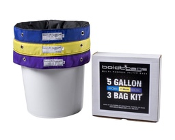 [bb004] Boldtbags 5 Gallon 3 Bag Kit