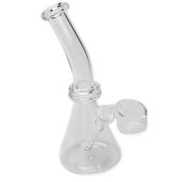 [caq047] Glass Concentrate Rig Cannaccessories All-Quartz Bangin Beaker