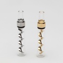 Mini Glass Blunt With Corkscrew Twist