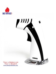 [npt005h] Newport Zero Triple Flame Torch White and Black