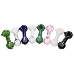 Glass Pipe Tree Glass 4" Flat Mouthpiece