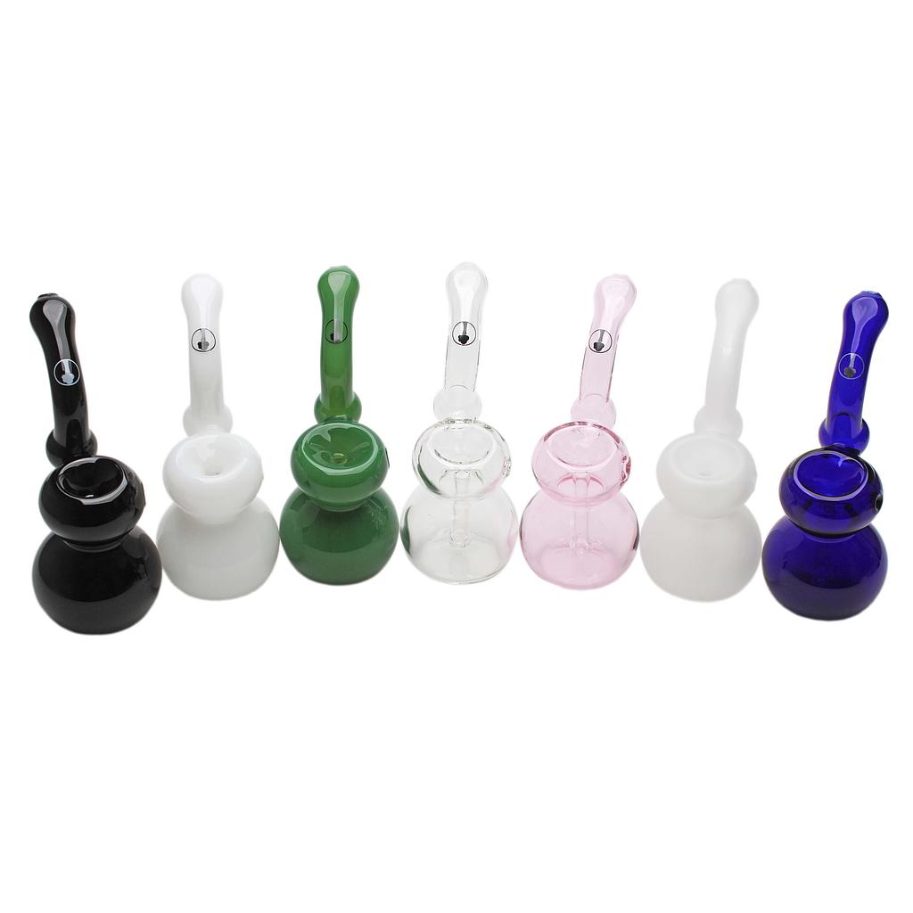 Glass Bubbler Tree Glass 7" Showerhead Sherlock