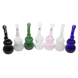 Glass Bubbler Tree Glass 7" Showerhead Sherlock