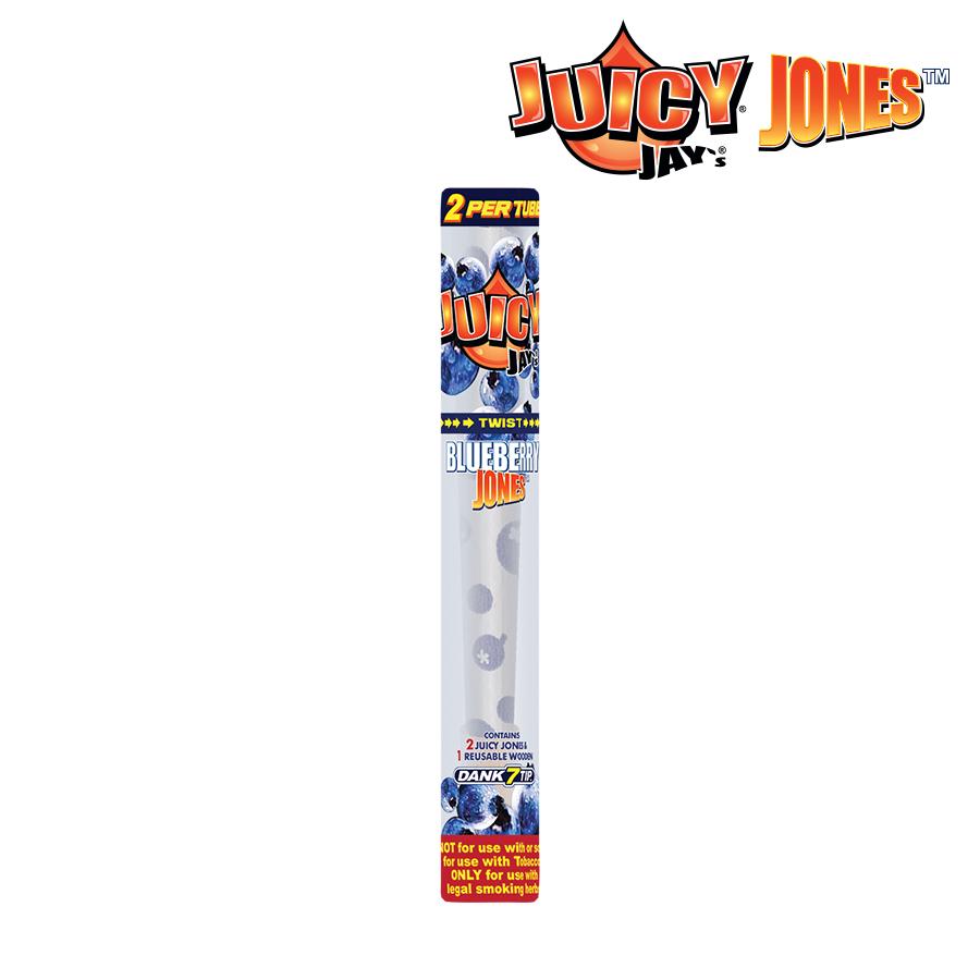 Juicy Jones Cones Blueberry Box of 24