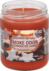 [Top002de] Smoke Odor Candle Limited Edition 13oz Cinnamon Sprinkle