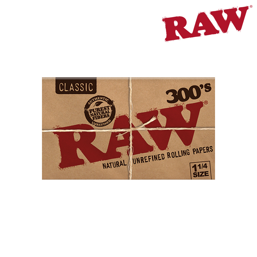 Raw 300's 1 1/4 Papers Box/20