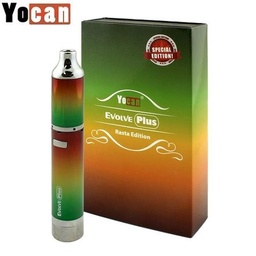 [ycn063] Yocan Dual Quartz RASTA Evolve Plus Vaporizer Kit