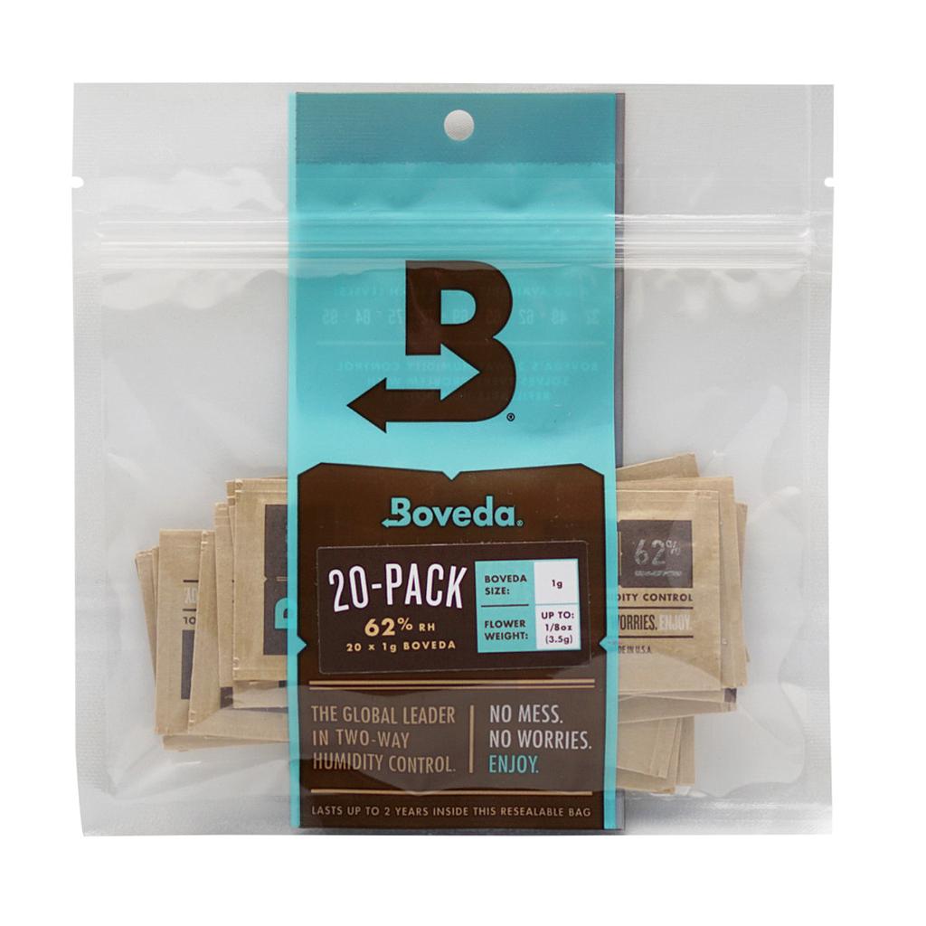 Boveda 62% 1 Gram - 20-Pack