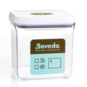 Boveda 2.4 Quart OXO Retail Display (6.2" x 6.2" x 6.2")