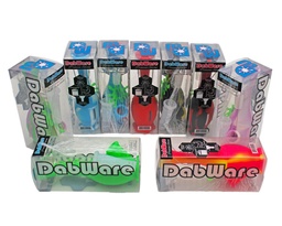 Silicone Bubbler Dabware Platinum 6" Mini Bong