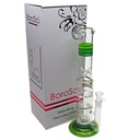 BoroSci 16" Double Inversion to Turbine Perc Bong