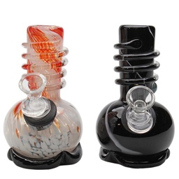 Premium Softglass Genuine Pipe Co Bong 5" Heavy Bubble Base