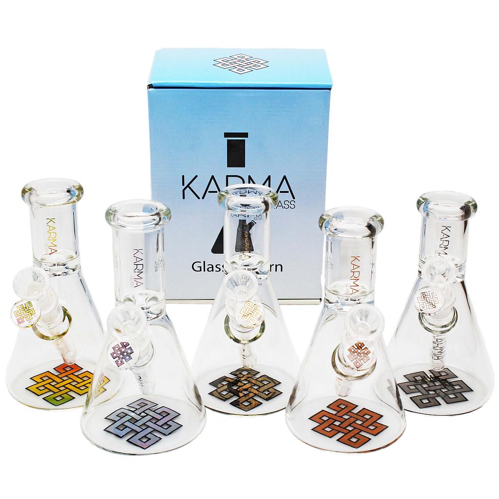 Glass Bong Good Karma 7" Mini Beaker