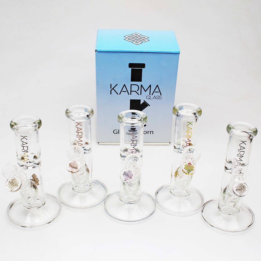 Glass Bong Good Karma 7" Mini Straight