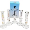 Glass Bong Good Karma 9" Skinny Straight