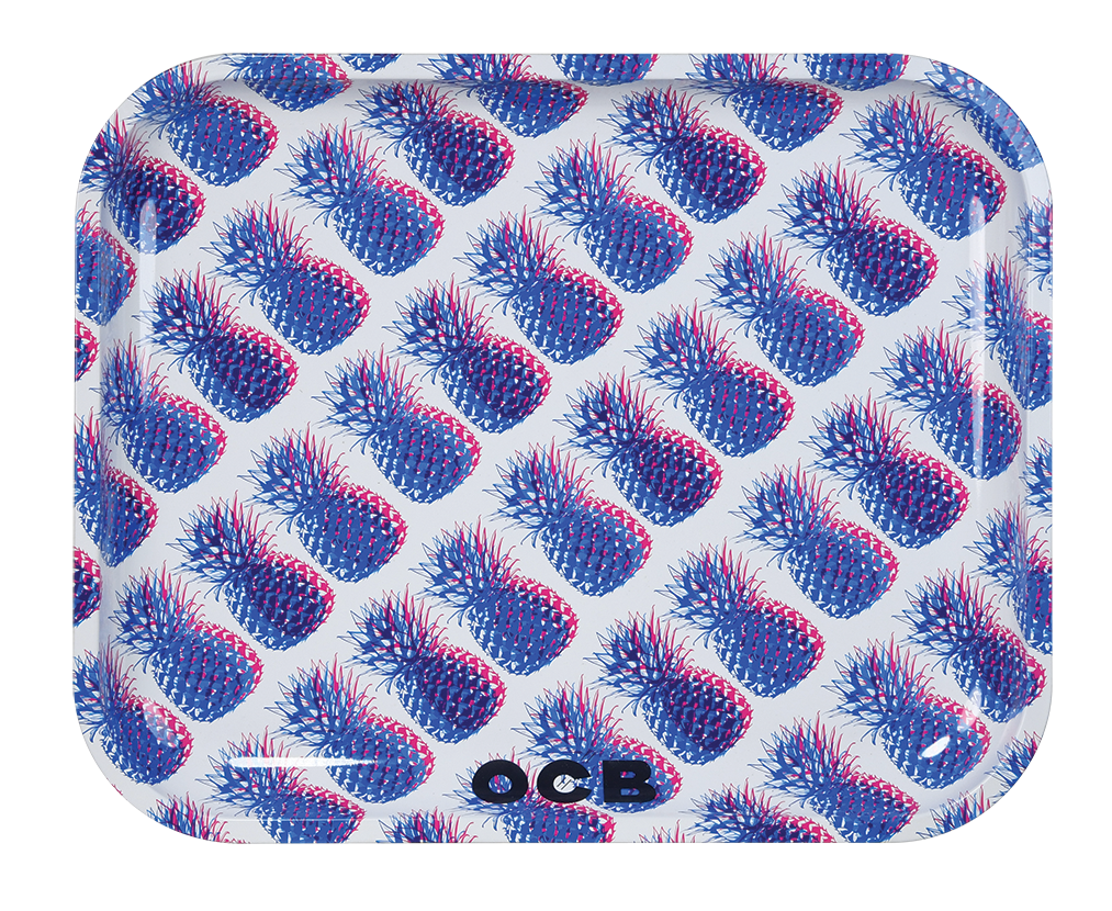 Rolling Tray OCB Metal Tray OCB Pineapple Large