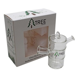 [trpb008] Doobie Bubbler Tree Glass Oil Barrel