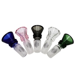 Glass Bowl Karma 14mm Ribbed Cone