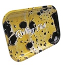 Rolling Club Metal Rolling Tray - Medium - Shatter