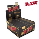 Raw Black Inside Out King Size Slim Rolling Papers Box/50