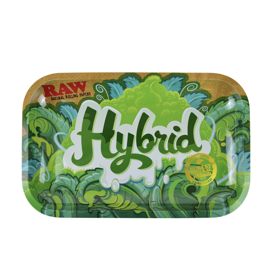 Raw Hybrid Rolling Tray Small 11" x 7" x 0.8"