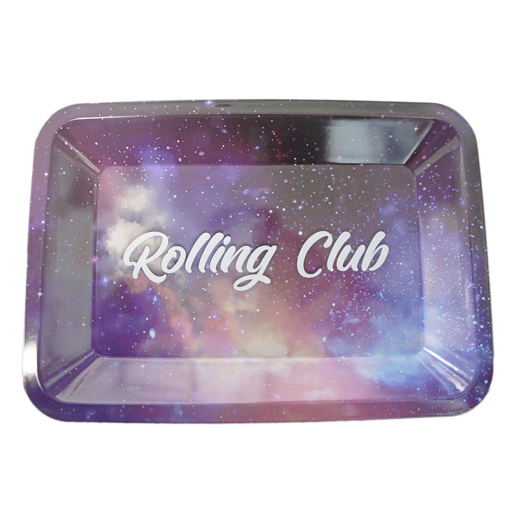 Rolling Club Metal Rolling Tray - Small - Galaxy