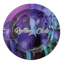 Rolling Club Metal Ashtray - Small - Magical Mushrooms