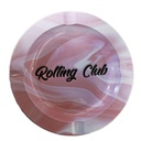 Rolling Club Metal Ashtray - Small - Pink