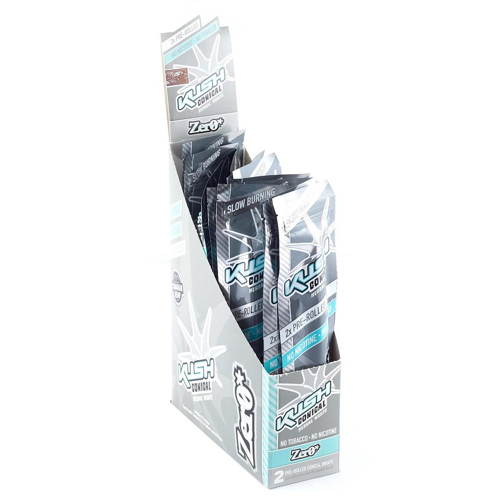 Hemp Wrap Kush Cones Zero Box Of 15