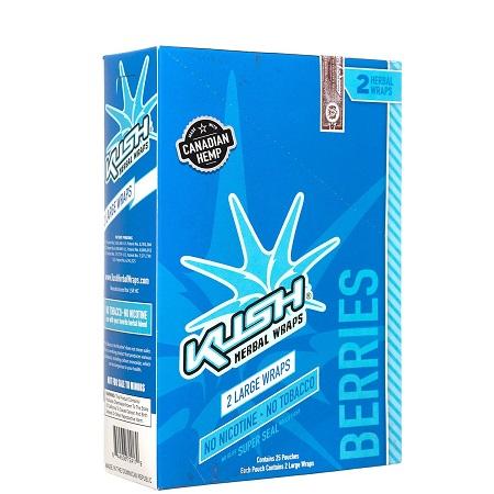 Hemp Wrap Kush Berries Box of 25