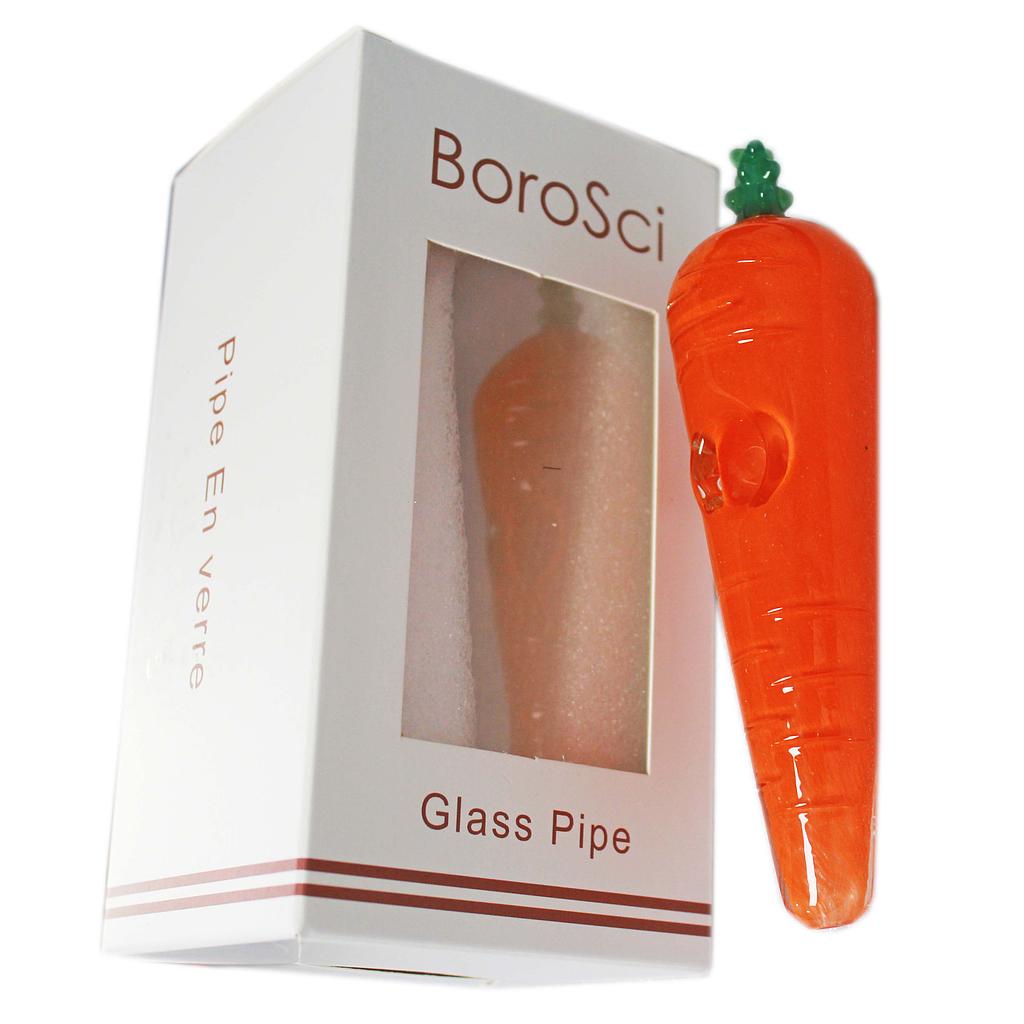 Glass Pipe BoroSci 5.5" Carrot