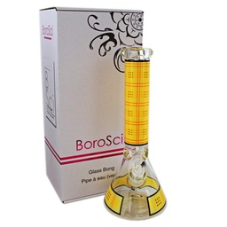 [bsb020] Glass Bong BoroSci 14" Peachy