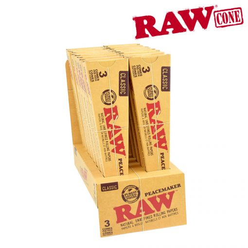 Pre-rolled Cone Raw Classic Peacemaker Box/16