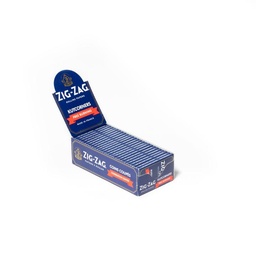 [zz002b] Blue Zig Zag Rolling Papers Box of 25