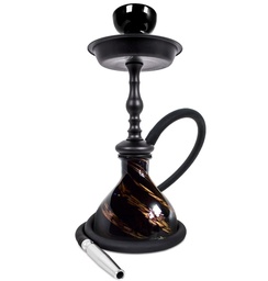 [ssc022a] 15" Sahara Smoke Hookah Black/Gold