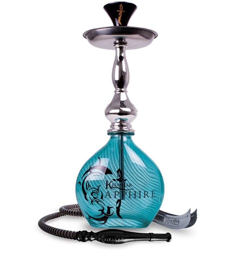 18" Sahara Smoke Hookah Khanjar - Teal